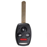 Remote Ignition Key Keyless Entry Fob Uncut Blade For Honda Accord